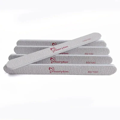 Round Pattern Manicue Nail Files Straight Private Label