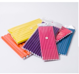 Rubber light hair roller flex rods hair curler rollers