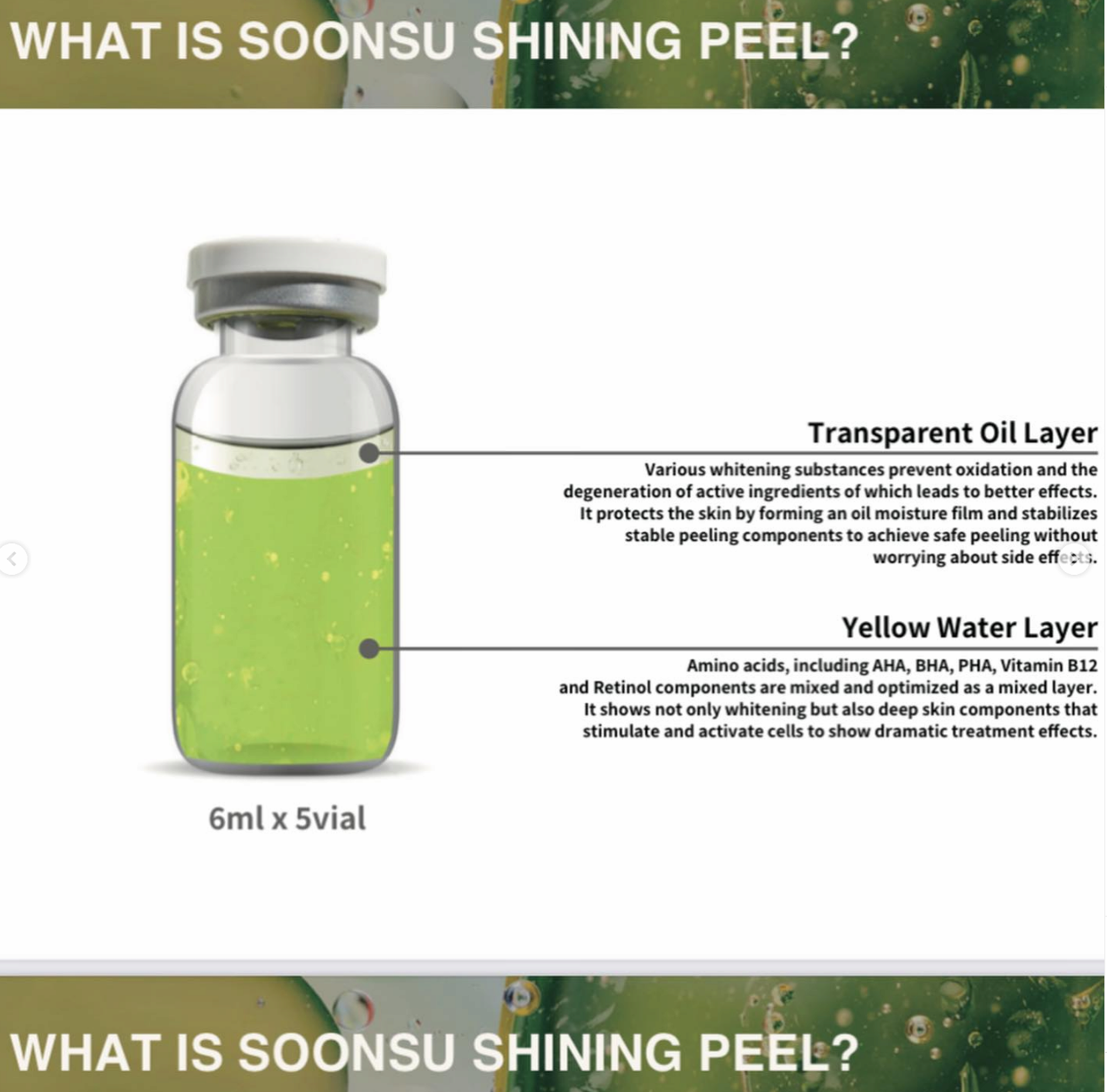 Soongsu Shining Peeling Solution Rejurenation 