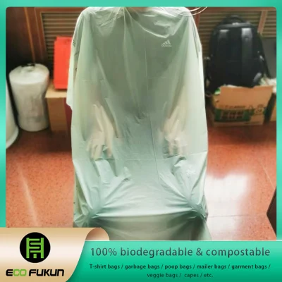 TUV Certificated Home Compostable Disposable Hairdressing Capes