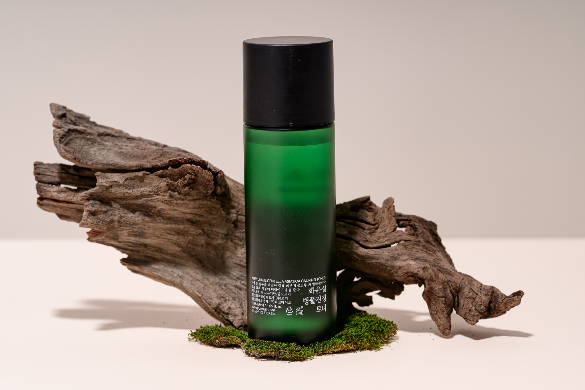 WHAYUNSUL CENTELLA ASIATICA  CAMING TONER (120ml) ,Acne toner, whitening toner, natural toner