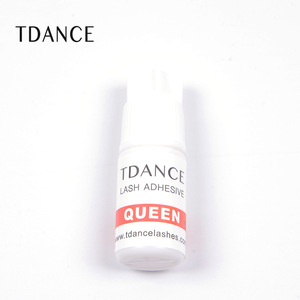 wholesale false eyelash glue best selling eyelash extension glue Queen Glue 10ml