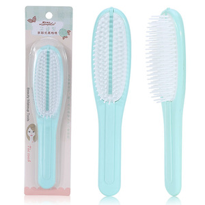 Wholesale plastic hair brush anti static massage magic hair comb for women