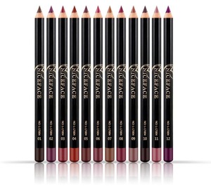 Wholesale Waterproof Cosmetics Kissproof Lip Liner 12 Color Matte Lipliner Pencil Private Label