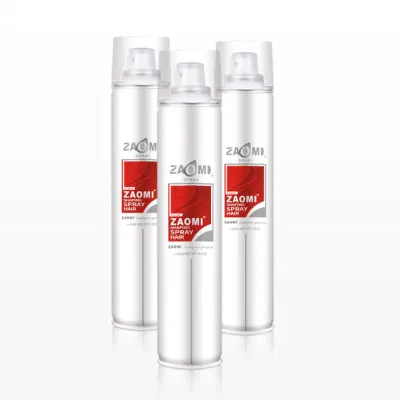 Zaomi Private Label Hair Styling Alcohol Free Anti Frizz Hair Spray Red Hair Spray as Setting Spray