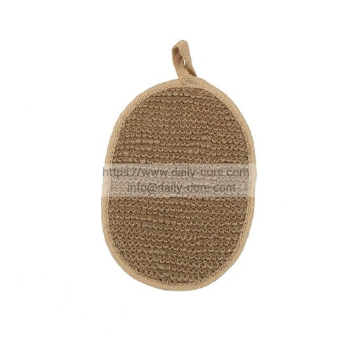 Natural Hemp Bath Sponge Pad DC-BRP001