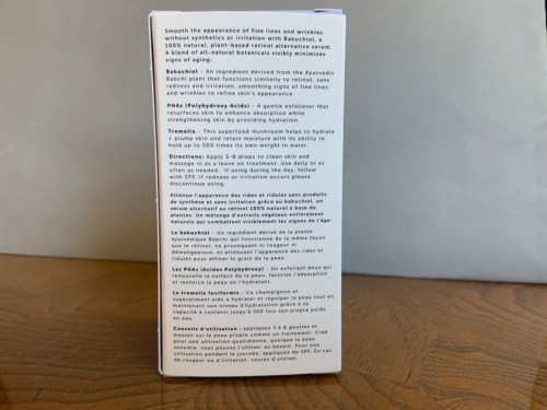 Herbivore Bakuchiol Retinol Alternative Smooth Serum 1 Fl Oz