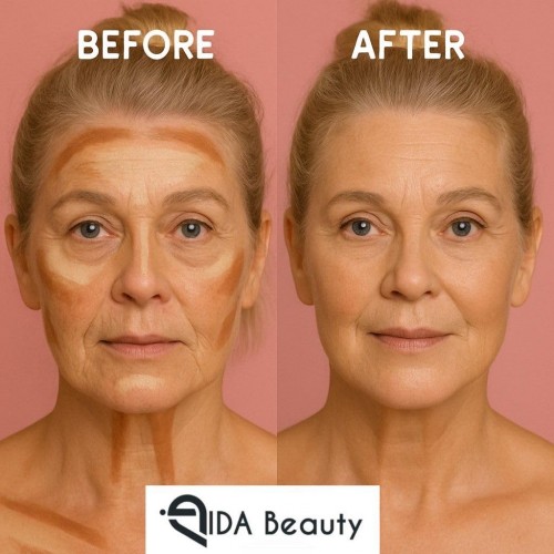 IDA Beauty Dark Spot Concealer 3D Liquid Multi-Use Sculpting Concealer |Matte Finish, Lightweight & Long-Lasting| Conceals Dark Circles, Blemishes & Redness| Suitable for All Skin Types (5ml)