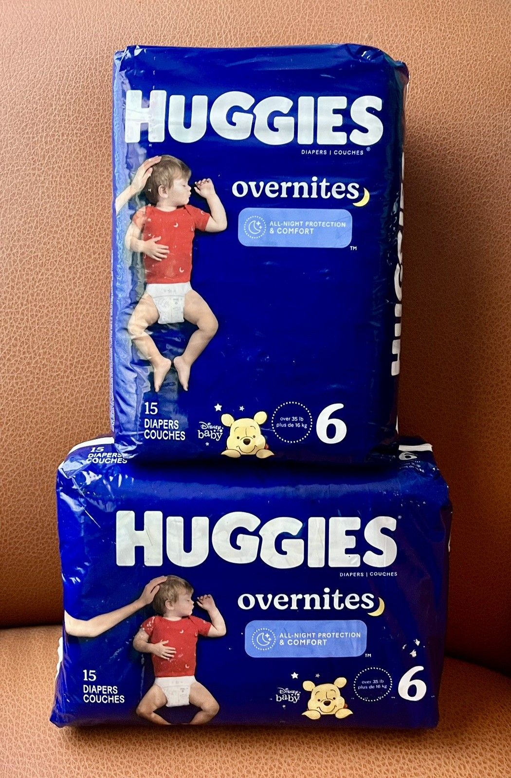 Huggies Overnites Nighttime Baby Diapers Size 6