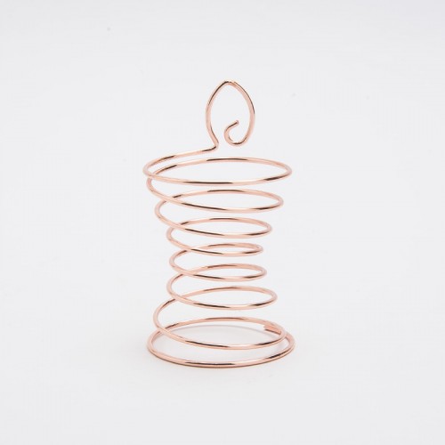 Rose Gold Metal Puff Holder/ Metal Makeup Sponge Holder