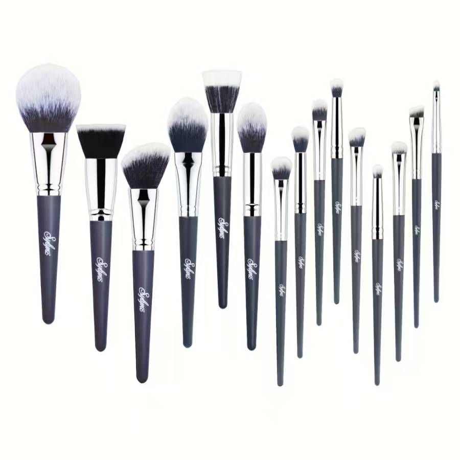 Sylyne Makeup brush Set 15pieces Professional Make Up Brushes Kit