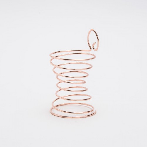 Rose Gold Metal Puff Holder/ Metal Makeup Sponge Holder