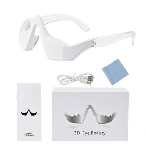 Portable Electric Eye Massager USB Charging for Eye Fatigue Relief Puffiness & Wrinkle Reduction Beauty Tool