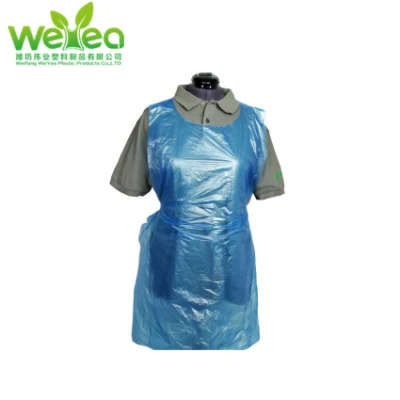 100% Virgin PE Waterproof Disposable Polyethylene Apron