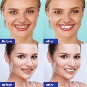 14Pcs/7Pair teeth whitening strips Dental Whitener Teeth white Care Stain Removal