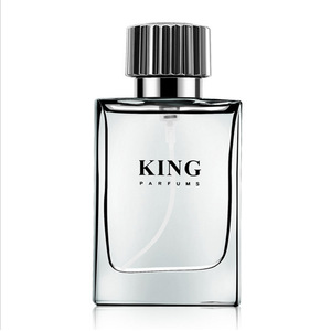 30ml Men King Cologne Glass Bottle Perfume French Brand Jasmine Sandalwood Amber Citrus Lavender Lasting Fragrance OEM / ODM