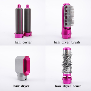 5 in 1 Air Wrap Styler Hair Dryer One Step Hair Dryer Professional Hair Straightener Curler Styling Tools Hot Air Brush//