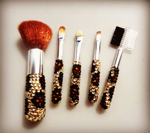 5pcs professional makeup brush sets