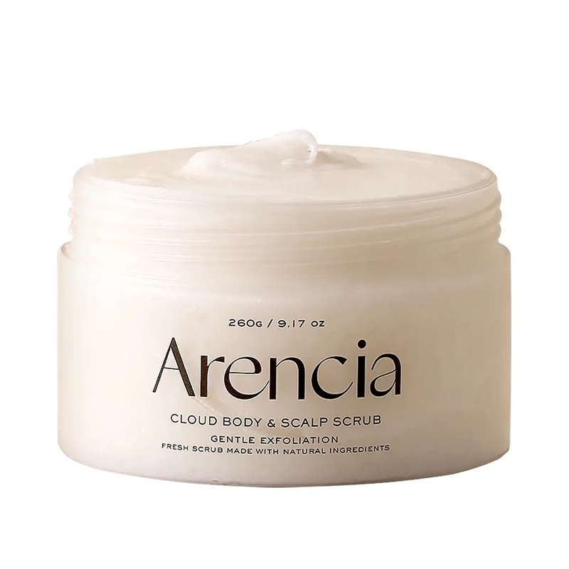 (Arencia) Fresh Cloud Body &amp; Scalp Scrub [White Tea &amp; Neroli] 260g