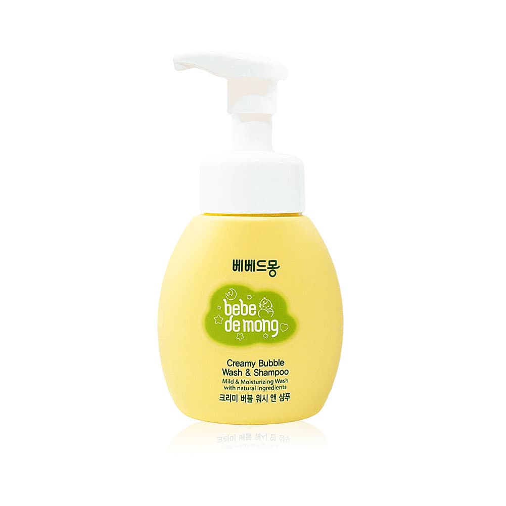 bebedemong Creamy Bubble Wash &amp; Shampoo