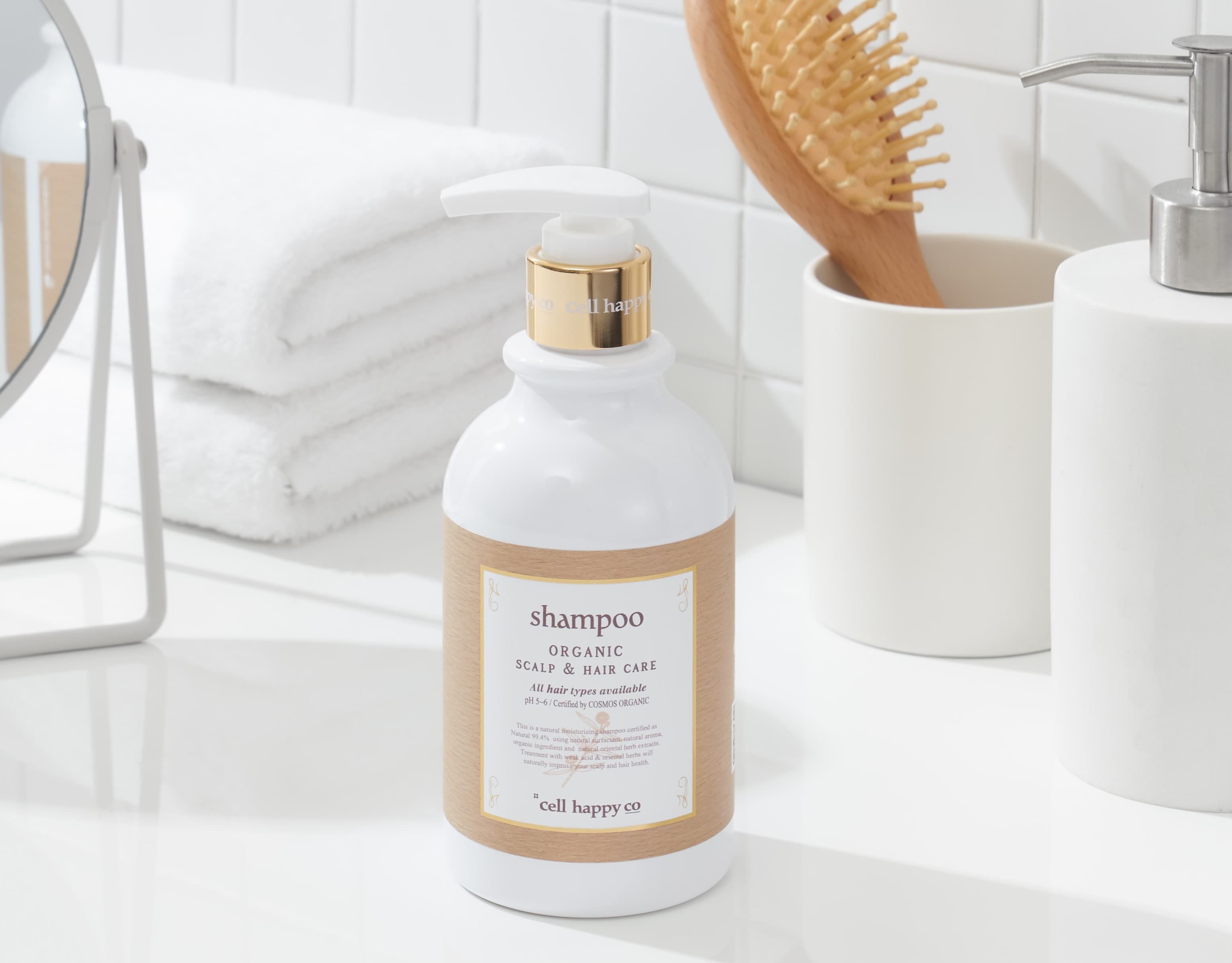 cellhappyco Organic Scalp &amp; Hair Care Shampoo 300ml
