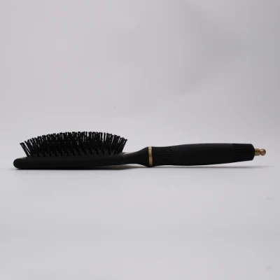 Custom Logo Paddle Detangling Curved Vented Professional Hair Brushes