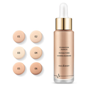 Custom private label concealer moisturizing no take off makeup liquid foundation in stock