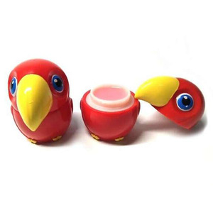 Cute animal shape lip balm container moisturizing  lip balm