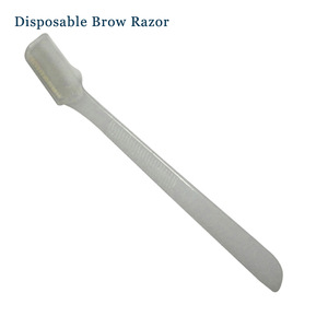 Disposable Eyebrow Razor With Brow Brush