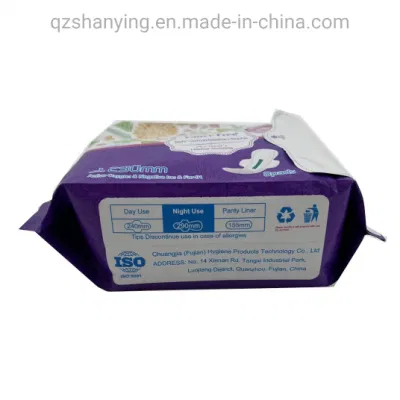 Disposable Good Quality Super Absorption Anion Chip Sanitary Napkins