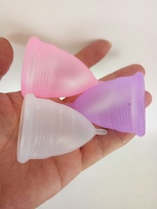 Feminine hygiene products menstrual cup medical grade silicone copa menstrual