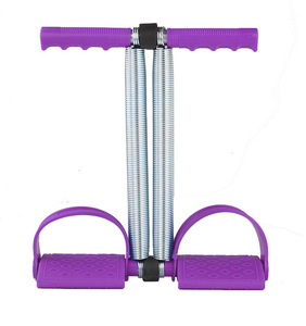 Fitness Equipment Bodybuilding Elastic Sit Up Pull Rope Spring Tension Foot Pedal Expander For Arm Leg Abdominal Exercise