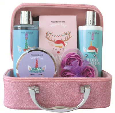 Holiday Gift Wholesale Body Cream Shower Gel Scrub Jar Soap Salt Bathroom Sets