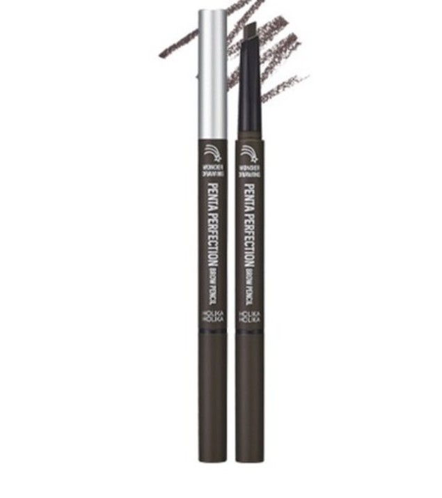 (Holika Holika) Wonder Drawing Skinny Eye Brow 02 Dark Brown
