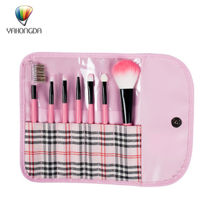Hot Promotional Products Beauty 7 Pieces Cosmetic Powder Brush Makeup Tool Kits