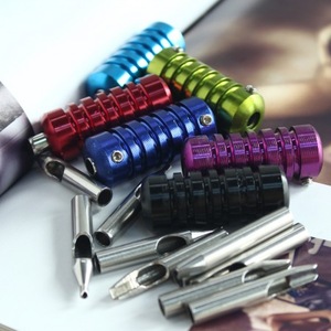 Hot Sale 31 Stainless Steel Tattoo Tubes Grips Nozzle Tips Kit
