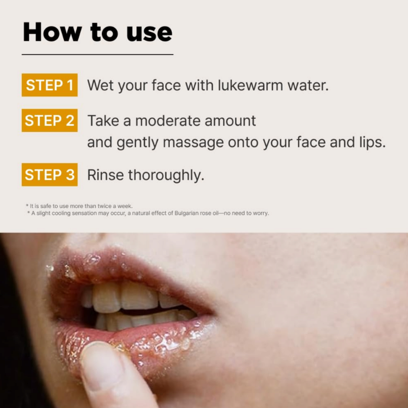 ISOI Intensive Sugar Scrub for Face and Lips Gentle Exfoliation Deep Hydration