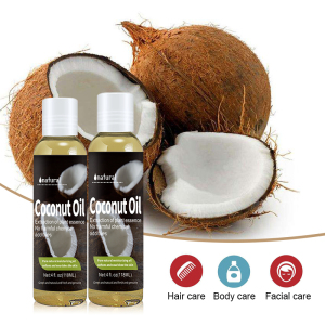 Kanho 4OZ Cold Pressed Coconut Oil  Carrier Oil 118ML OEM