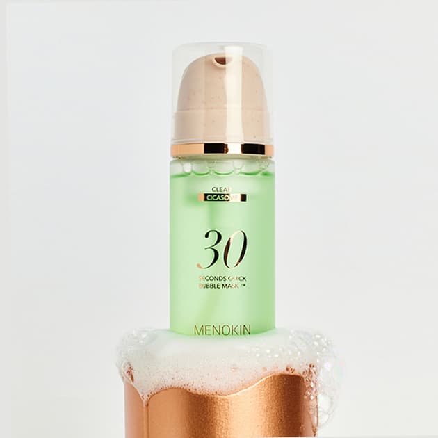 MENOKIN 30 Seconds Bubble Mask CLEAR only for China, Hong Kong, Taiwan market