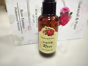 MSDS FDA CE roses pure water 100ml oem bulk hydrosols