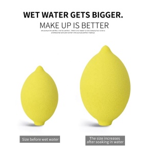 New Fruit Shape Lemon Foundation Beauty Makeup Sponge Blending  Puff
