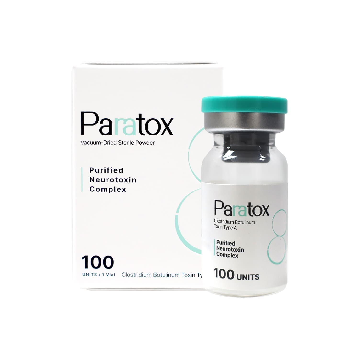 PARATOX 100U, Botulinum Toxin Type A, Quiver Medic, Botox, Vacuum Dried
