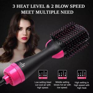 Perfect Heat Hot Air Styler and Dryer Brush  hot air rotating hair brush one-step hair dryer volumizer hot air brush
