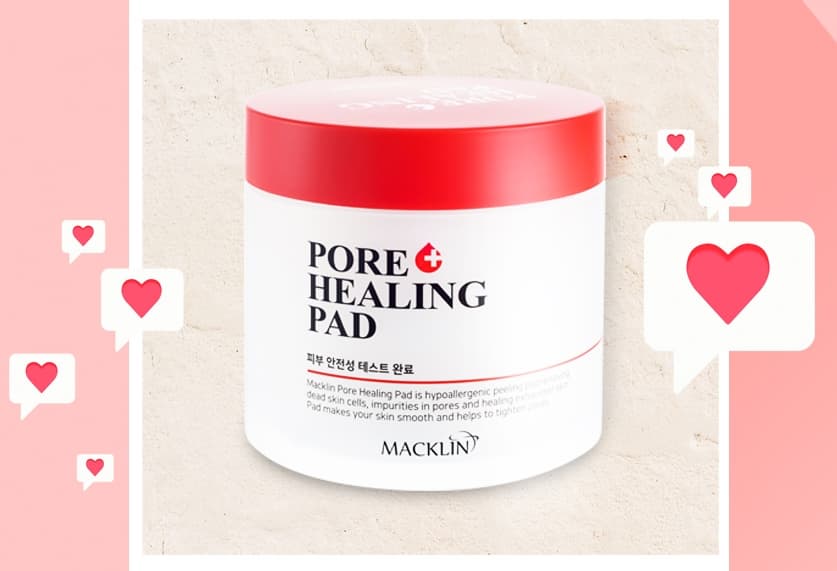 Pore Healing Pad Face Mask cleansing pads Whitening Wrinkle improvement Skin Toner cotton Pad