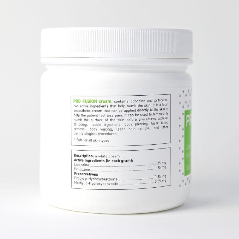 Pro Fusion cream - 500g - Local Anesthetic