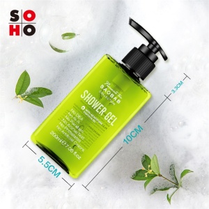 Professional Organic Factory personal label skin lightening shower gel /body wash /bath gel