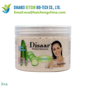 Recommend private label cosmetic beauty product skin care almond body scrub for exfoliator