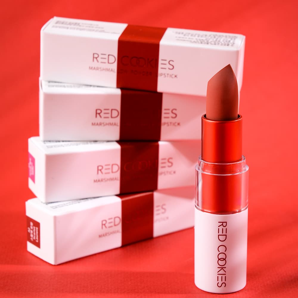 RED COOKIES MARSHMALLOW POWDER LIPSTICK 3.5g