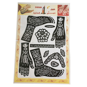 self adhesive glitter tattoo templates henna temporary tattoo stencils