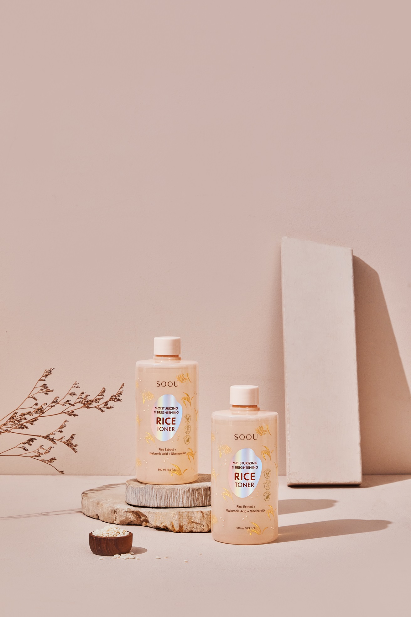 (Skin care, Toner, Rice)SOQU MOISTURIZING &amp; BRIGHTENING RICE TONER
